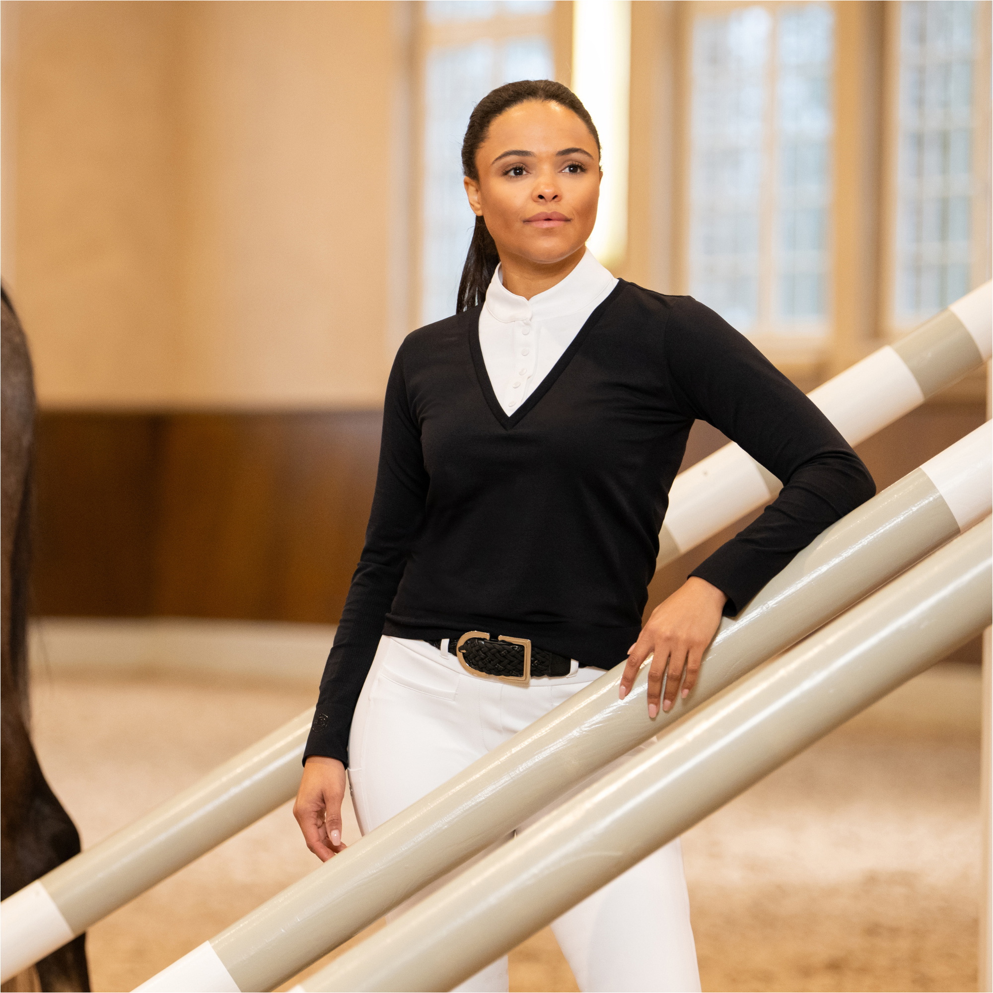 2025 Pikeur Womens Pikeur Competition Sweater 832200 249 290 - Black